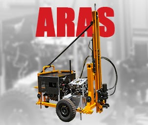 دستگاه حفاری سبک ارس